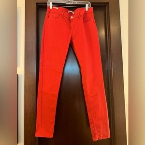 Levi’s Red Jeans